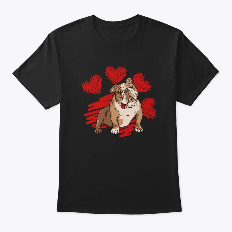 Bulldog T Shirt 