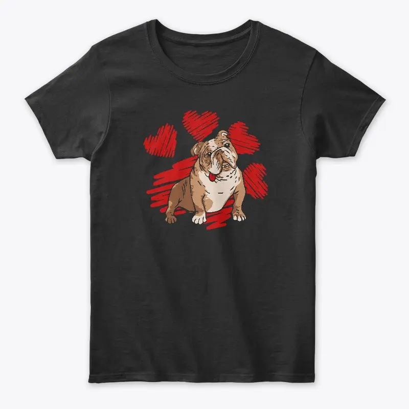 Bulldog T Shirt 